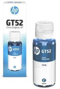 GT52 BOTELLA DE TINTA HP CYAN