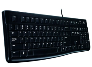K120 TECLADO LOGITECH ALAMBRICO ANTIDERRAME NEGRO