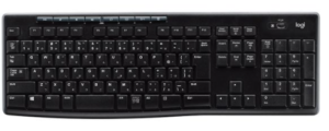 K270 TECLADO LOGITECH INALAMBRICO USB NEGRO