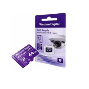 WD PURPLE MEMORIA MICRO SD 64 GB