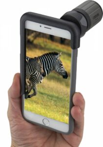 IC-618P MONOCULAR 7X-18MM CON ADAPTADOR PARA IPHONE