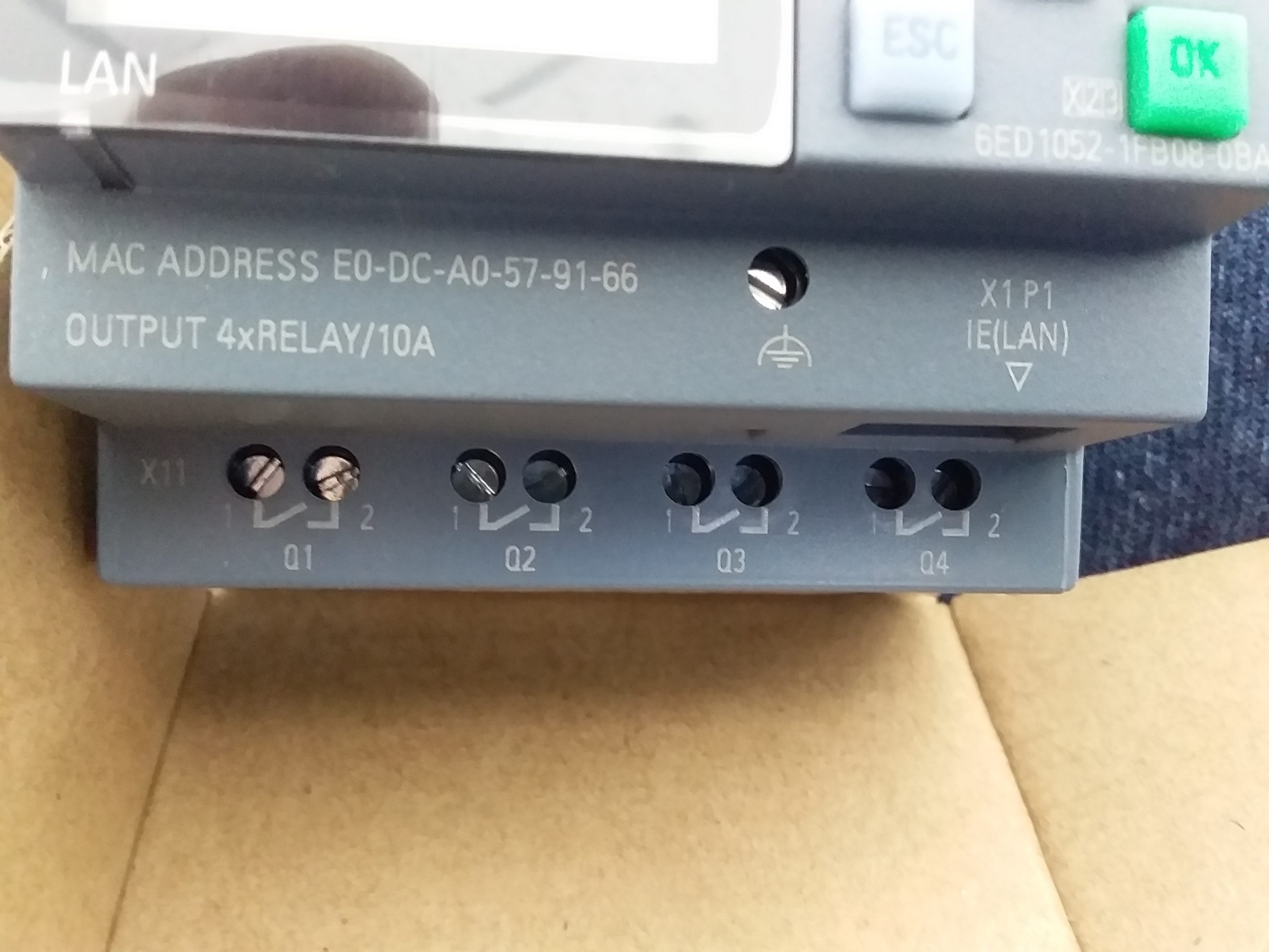 LOGO 8 | PLC 230RCE | 8 IN | 4 OUT| 115/230 VAC SIEMENS - DMLTECH ...