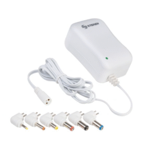 ELI-1200BL ADAPTADOR DE VOLTAJE AJUSTABLE 3-12V 1.2A BLANCO