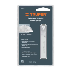 TRUPER CALIBRADOR DE 15 HOJAS